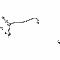 OEM 2007 Buick Rendezvous Tube Asm, A/C Evaporator Thermal Expansion Valve - 89023448