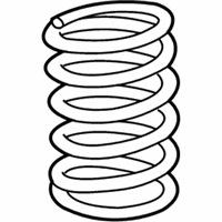 OEM 2016 Toyota Highlander Coil Spring - 48231-0E160