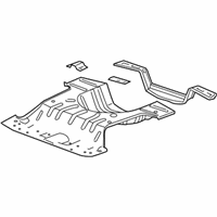 OEM Chevrolet Malibu Compartment, Body Rear - 25821561