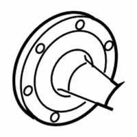 OEM 2007 Lincoln Mark LT Axle Assembly - 2L3Z-3220-AB