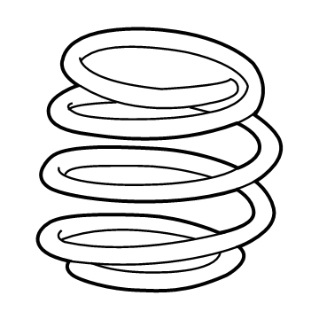 OEM 2022 BMW 330e xDrive FRONT COIL SPRING - 31-33-6-890-982