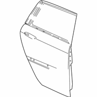 OEM Chrysler Pacifica APPLIQUE-B Pillar - 4894434AE