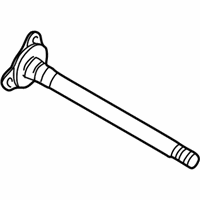 OEM 2000 Chevrolet Tracker Front Drive Axle Inner Shaft - 91174596