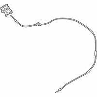 OEM Nissan Quest Cable Hood Lock - 65621-1JA0A
