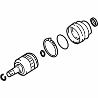 OEM 2014 Hyundai Tucson Joint Kit-Rear Axle Differential Side - 49692-2S010