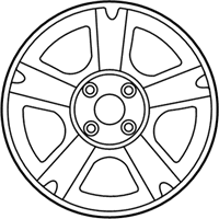 OEM 2004 Nissan Sentra Aluminum Wheel - 40300-4Z100