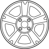 OEM 2006 Nissan Sentra Aluminum Wheel - 40300-4Z100