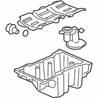 OEM Cadillac CTS Oil Pan - 12648944