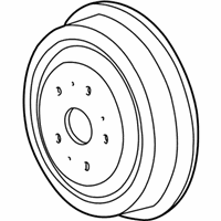 OEM 2006 Jeep Wrangler Drum-Brake - 52005350AC
