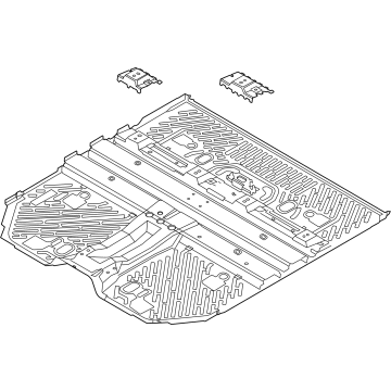 OEM Ford Mustang Mach-E PAN ASY - FLOOR - FRONT - LJ9Z-5811135-B