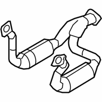 OEM 2010 Ford F-250 Super Duty Catalytic Converter - AC3Z5F250B