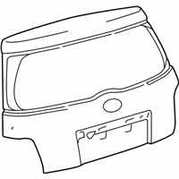 OEM 2004 Scion xA Lift Gate - 67005-52680