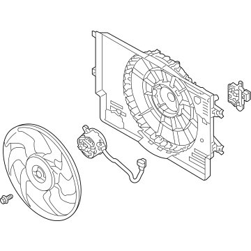 OEM 2022 Hyundai Ioniq 5 BLOWER ASSY - 25380-GI100