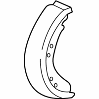 OEM 2002 Honda Insight Shoe B, Rear Brake - 43154-S3Y-003
