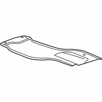 OEM 2013 GMC Sierra 1500 Heat Shield - 25792776