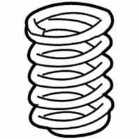 OEM Toyota FJ Cruiser Coil Spring - 48231-35331