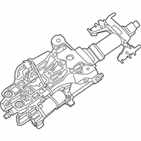 OEM 2018 BMW M6 Gran Coupe Steering Wheel Column Adjustment, Electric. - 32-30-6-788-155