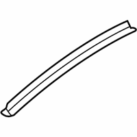 OEM 2005 Honda Insight Seal, L. RR. Gutter - 74405-S3Y-000
