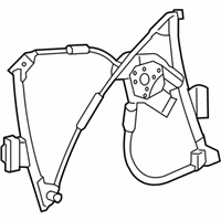 OEM 2008 Chevrolet Corvette Window Regulator - 22895756