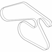 OEM 2008 Saturn Aura Serpentine Belt - 12594450
