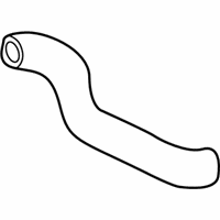 OEM 1994 Ford E-350 Econoline Lower Hose - F5UZ8286B