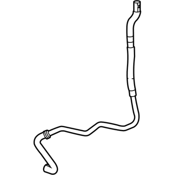 OEM GMC Sierra Reservoir Hose - 84888351