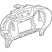 OEM 2017 Chevrolet Cruze Cluster - 39084633