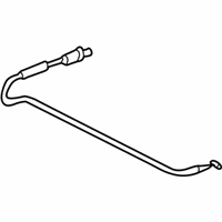 OEM 1991 Acura Integra Cable, Fuel Lid Opener - 74411-SK7-A02