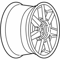 OEM 2005 Cadillac CTS Wheel Rim, Spare - 9594373