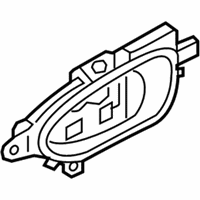 OEM 2020 Infiniti QX80 HANDLE ASSY-DOOR INSIDE, RH - 80670-1LA2A