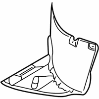 OEM 2004 BMW 330xi Covering Left - 51-71-8-265-467