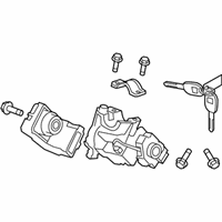 OEM 2010 Honda Accord Crosstour Cylinder Set, Key - 06350-TP6-A11