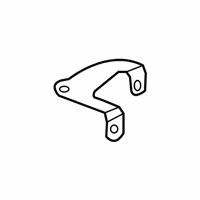 OEM 2021 Chevrolet Blazer Catalytic Converter Upper Bracket - 12672001