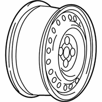 OEM 2018 Chevrolet Sonic Wheel, Steel - 42644286