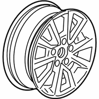 OEM 2018 Chevrolet Sonic Wheel, Alloy - 94538393