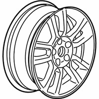 OEM 2012 Chevrolet Sonic Wheel Rim-16X6 - 95040757