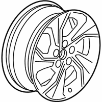 OEM 2019 Chevrolet Sonic Wheel, Alloy - 42514280