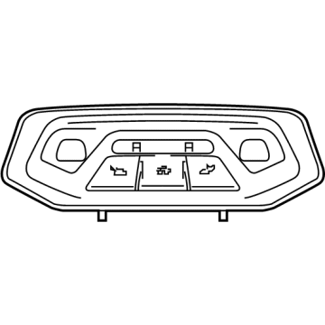OEM 2020 BMW M8 INTERIOR READING LIGHT LED F - 63-31-7-910-816