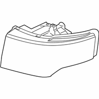 OEM 2012 Ford Flex Headlamp Housing - BA8Z-13008-E
