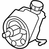 OEM 2012 Chevrolet Express 3500 Power Steering Pump - 84988713