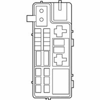 OEM Jeep Compass Block-Totally Integrated Power - 4692333AC