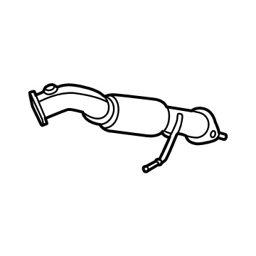 OEM 2022 Hyundai Tucson MUFFLER ASSY-FRONT - 28610-P0550