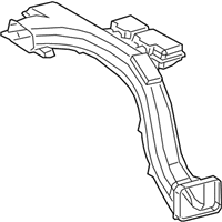 OEM 2019 Toyota RAV4 Air Inlet Duct - 17750-F0070