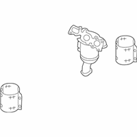 OEM 2016 Lincoln MKZ Manifold With Converter - DG9Z-5G232-E