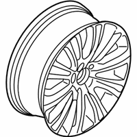 OEM 2018 Lincoln MKX Wheel, Alloy - FA1Z-1007-G