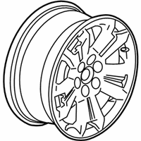 OEM 2019 GMC Canyon Wheel Rim-Frt & Rr - 84524007