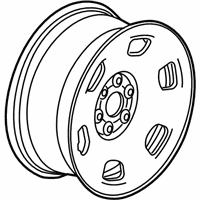 OEM GMC Canyon Wheel, Steel - 84542606