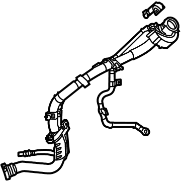 OEM Lexus NX450h+ PIPE ASSY, FUEL TANK - 77210-78120