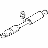 OEM 2014 Hyundai Sonata Center Muffler Assembly - 28600-3Q330