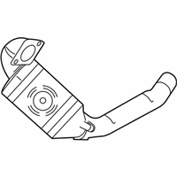 OEM 2017 Lincoln Continental Catalytic Converter - F2GZ-5E213-F